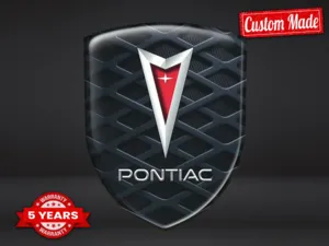 Pontiac Badge Auto Personalizzati Max Chic Pro Design